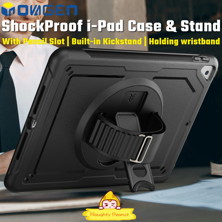 Inovagen เคส พร้อมขาตั้ง หมุนได้ กันกระแทก ทนทาน สําหรับ i-Pad 10 Air 5 Pro 11 นิ้ว