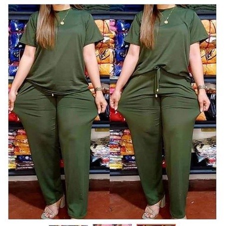 CLASSIC TERNO PAJAMA พร้อมกระเป๋าและเบลล์ (PLUS SIZE)OO