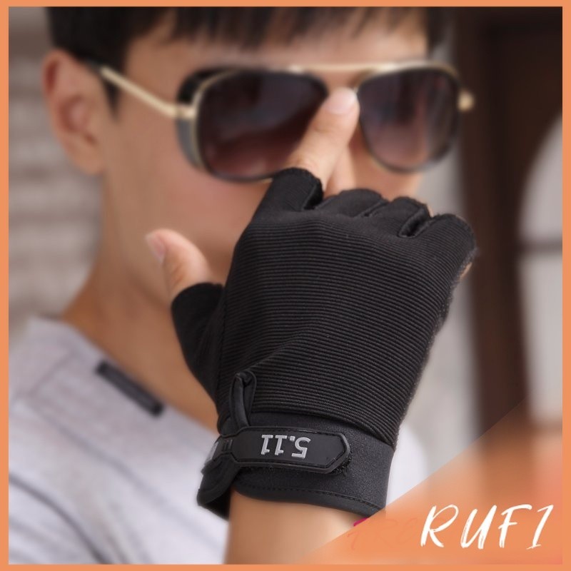 RUFI ถุงมือมอเตอร์ไซค์ รุ่น 5.11 ไบค์เกอร์  Non-slip gloves