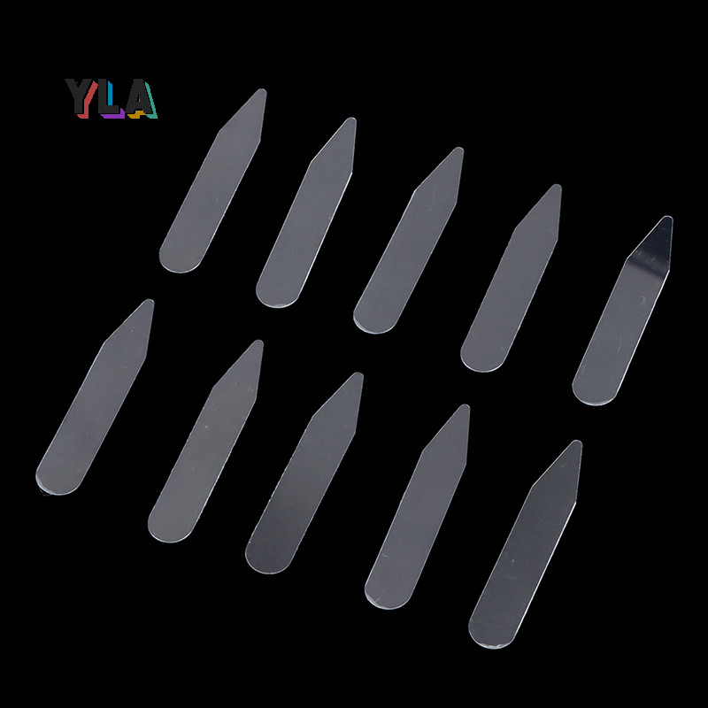 Yla> ใหม่ ชุดกระดูกพลาสติก สําหรับปกเสื้อเชิ้ต 200 ชิ้น