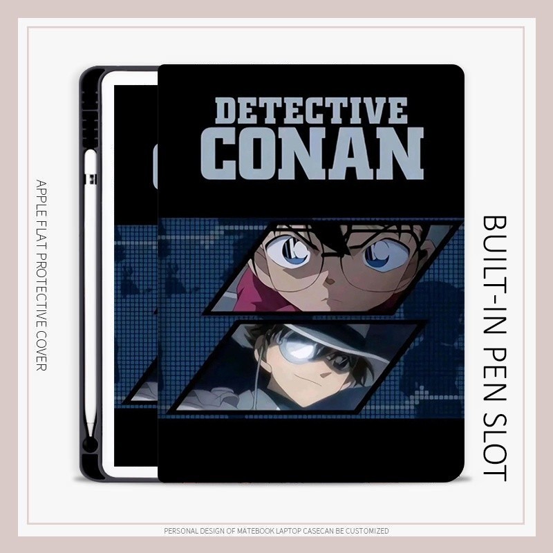 Detective Conan เคส iPad mini4 5 6 air4 5 เคสไอแพด 10.2 gen7 8 9 case ipad gen10 2022 pro11 cover ip