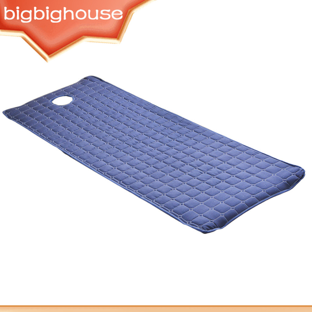 【Biho】ผ้าคลุมโต๊ะนวด กันลื่น ขนาด 190x80 ซม. พร้อมแถบยางยืด 1 2 3