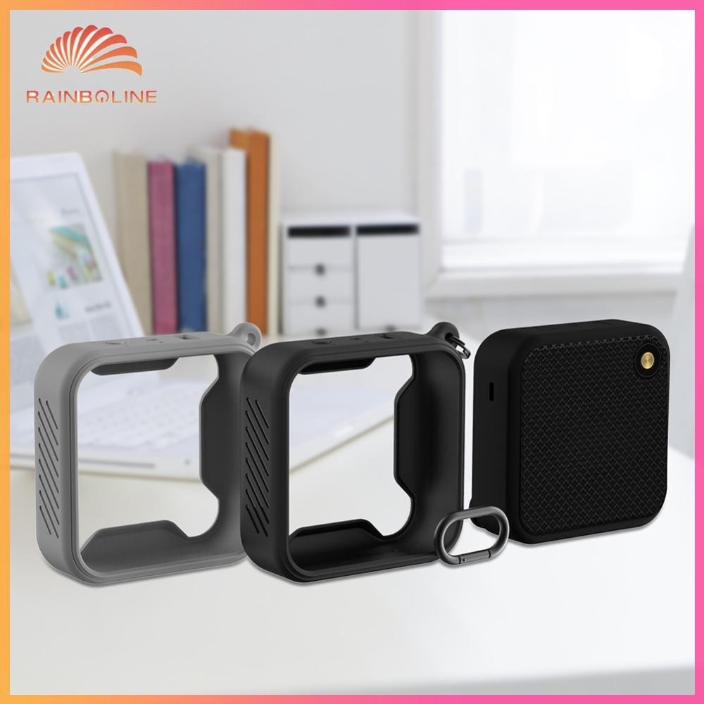 ฝนตก❤  เคสลําโพงซิลิโคน กันกระแทก แบบพกพา พร้อมตะขอโลหะ สําหรับลําโพง Marshall Willen