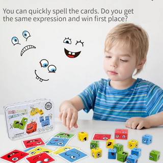 ฝึกความจำ ฝึกความไว เกมส์เสริมพัฒนาการลูกเต๋าใบหน้าเปลี่ยน
