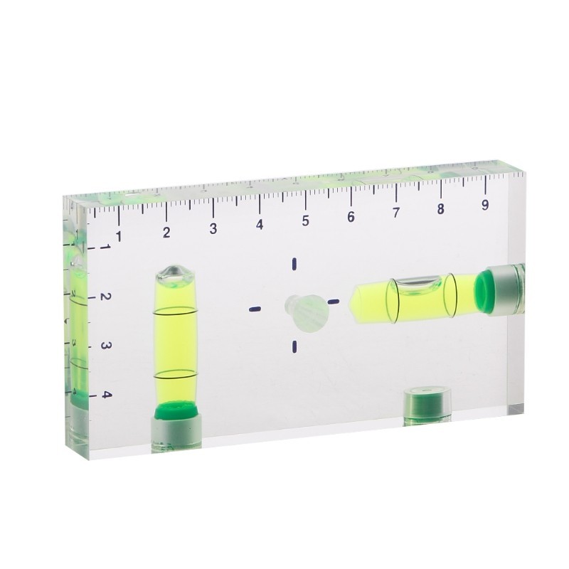 Cc ระดับกันกระแทกสําหรับ Cross Check Bubble Level Magnetic Mini Bubble Level Two D