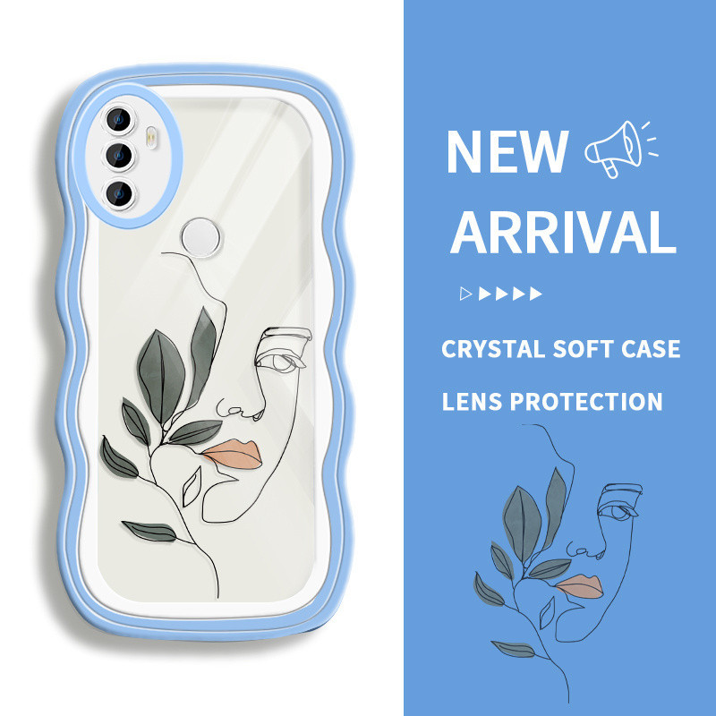 สําหรับOppo A53 2020 4G A52 A53sสําหรับOppoA53 OPOP A53 0PP0 A52 OPปลอกHP Softcase Kesing Lucuโทรศัพ