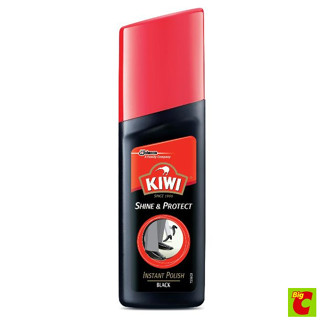 กีวี ชายน์แอนด์โปรเทค น้ำยาขัดรองเท้า สีดำ 75 มล.