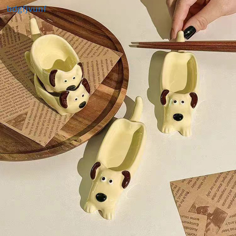 Bdgf ชามเซรามิค รูปสัตว์น่ารัก สําหรับใส่ขนมขบเคี้ยว ซอสถั่วเหลือง 1 ชิ้น - รูปที่ 5