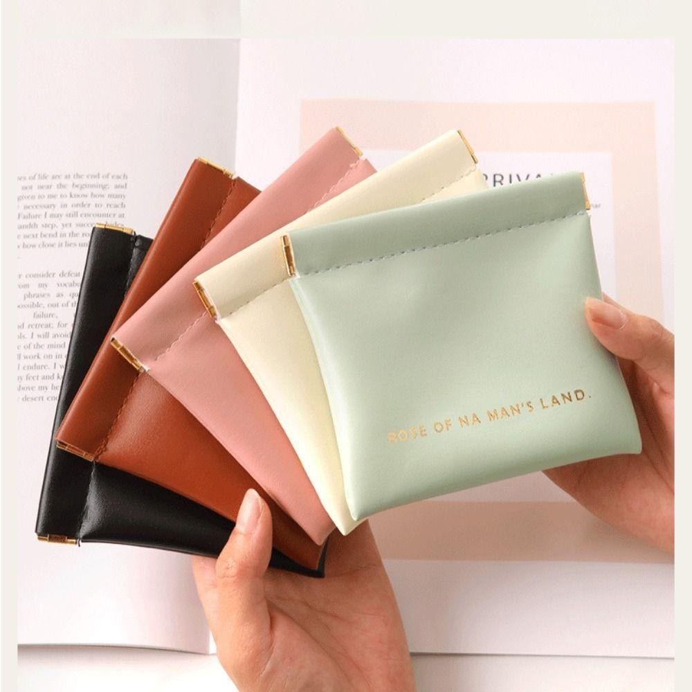 กระเป๋าจัดระเบียบเครื่องสําอาง INNICE, Simple Mini ลิปสติกแต่งหน้า, Fashion Travel PU Portable Key กระเป๋าใบเล็กผู้หญิง - รูปที่ 5