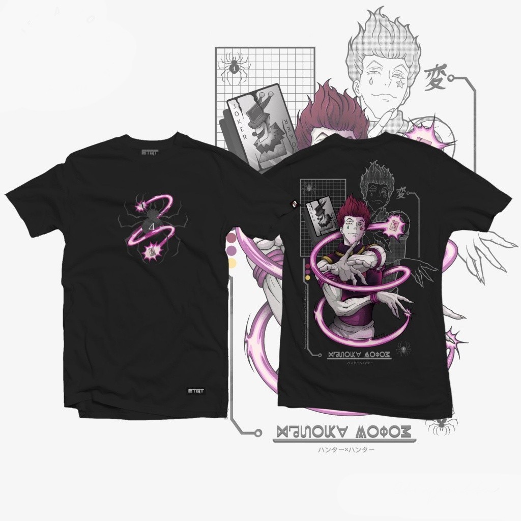 Hunter x Hunter - Hisoka Morow เสื้อยืดลำลองฤดูร้อน S-5XL