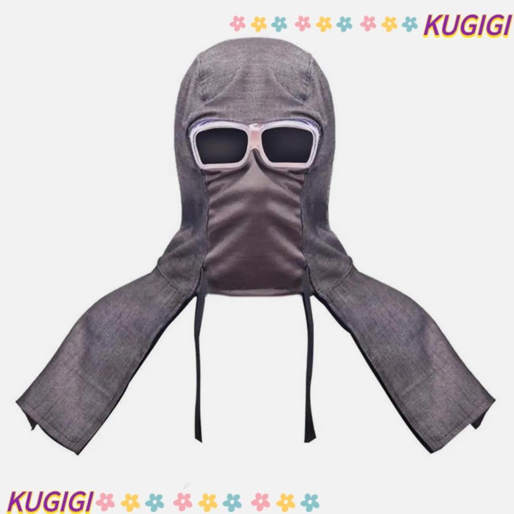 Kugigi หมวกเชื่อม ปลอดภัย หมวกเชื่อมคาวบอย กันฝุ่น สะดวก ทนต่อการสึกหรอ หมวกคลุมไหล่