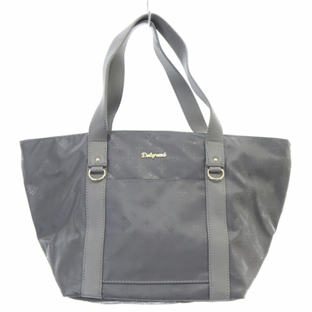 Rasit RUSSET tote bag monogram handbag logo gray Direct from Japan Secondhand