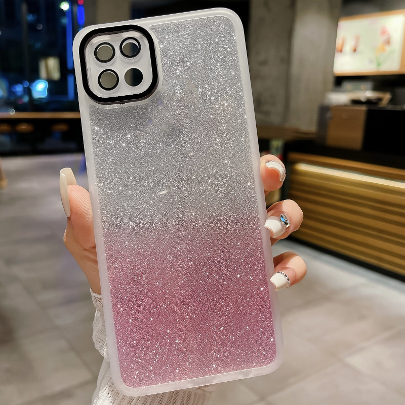 Honor x8b LLY-LX1 LLY-LX2 LLY-LX3 กล้องเลนส์ป้องกันฟิล์มไล่ระดับสีแฟลชผงไฟฟ้าโปร่งใสนุ่มเคสโทรศัพท์