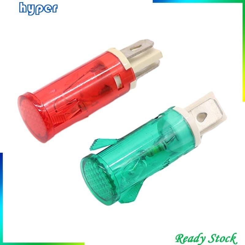 [ หลอดไฟแสดงสถานะ 220V 14A 12.7 มม. ขนาดเล็ก สําหรับตู้เย็น เครื่องใช้ในครัวเรือน