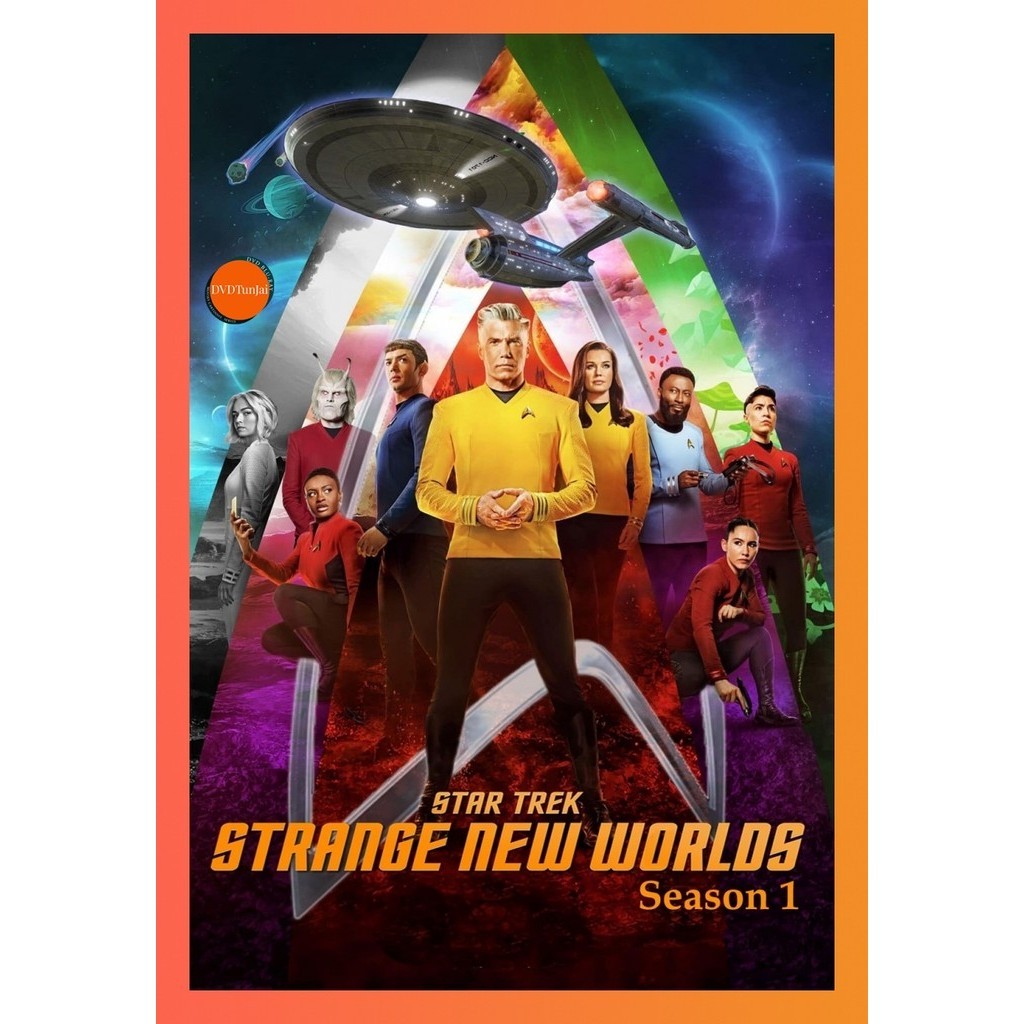 DVD Watch Star Trek Strange New Worlds Season 1 (2022) 10 ตอน ซีรีส์ฝรั่ง หนังใหม่ เสียง อังกฤษ | ซับ ไทย