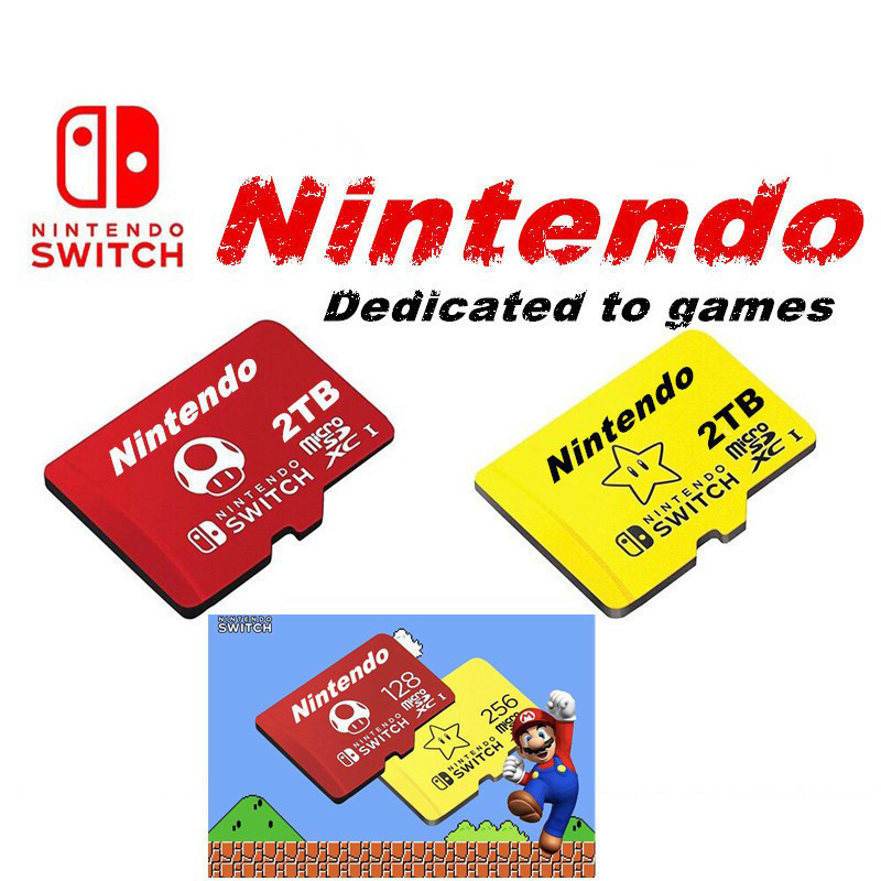 การ์ดหน่วยความจํา Super Nintendo 1TB 2TB สําหรับ NINTENDO Switch กล้องสมาร์ทโฟน เกม MP4