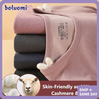 โบลูมิ อบอุ่นเสื้อแขนยาว & เลกกิ้ง ชุด, ฤดูหนาวสกีขนแกะเรียง…