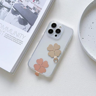 แพทช์เชือกคล้องโทรศัพท์มือถือเคส คลิปยึดเคสโทรศัพท์แบบโลหะบางพิเศษป้องกันการตกหล่น