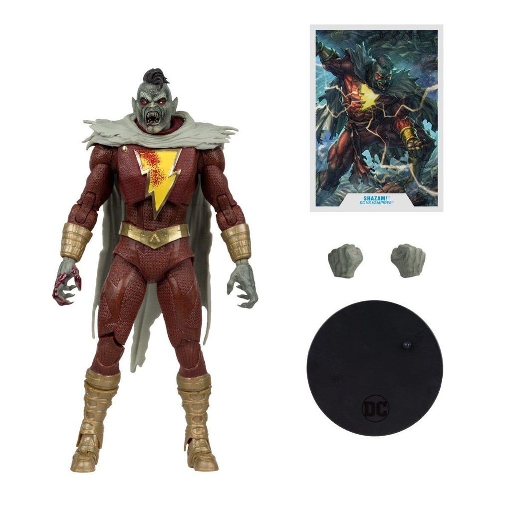 [peng] McFarlane DC vs. Vampire Vampire Shazam 7 นิ้ว ใหม่เอี่ยม ยังไม่เปิด