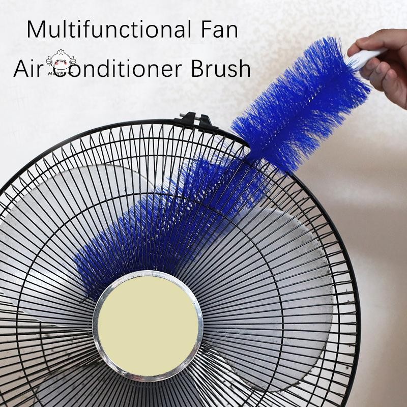 {maybest} เครื่องมือกําจัดฝุ่นแปรงพัดลม Microfibre Duster Dust Remover Cleanning Brush สําหรับเครื่องปรับอากาศเฟอร์นิเจอร์ชัตเตอร์รถบ้าน Cleane {TH}