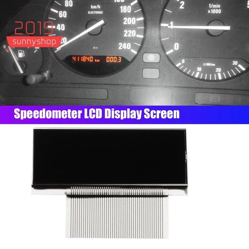 [sunnyshop2019] อะไหล่มาตรวัดความเร็วหน้าจอ LCD แบบเปลี่ยน สําหรับ BMW E34 1 ชิ้น