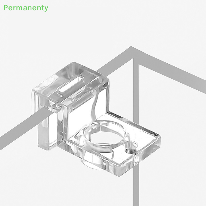 Permanenty 4 ชิ้น 6 มม. / 8 มม. / 10 มม. คลิปอะคริลิค ตู้ปลา ฝาปิด รองรับ แคลมป์ ขาตั้ง ตู้ปลา ซัพพลาย ดี