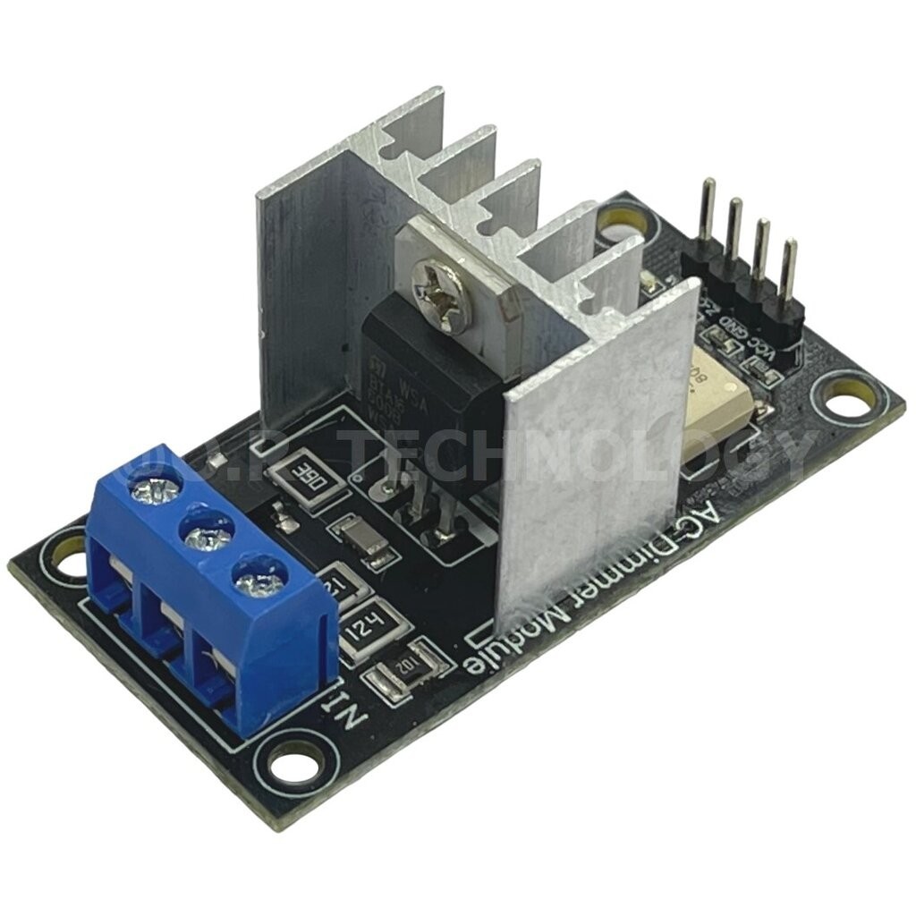AA633 โมดูลหรี่ไฟ 1 ช่อง AC Dimmer Module PWM control 1 Channel 220VAC 8A โมดูลขับมอเตอร์ สำหรับ Arduino