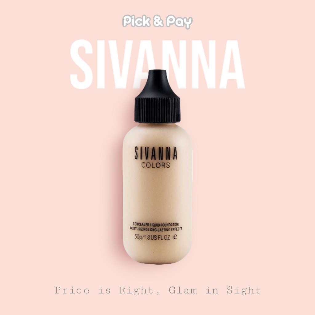 Sivanna Colors ครีมรองพื้น Velvet Touch Foundation 50g.