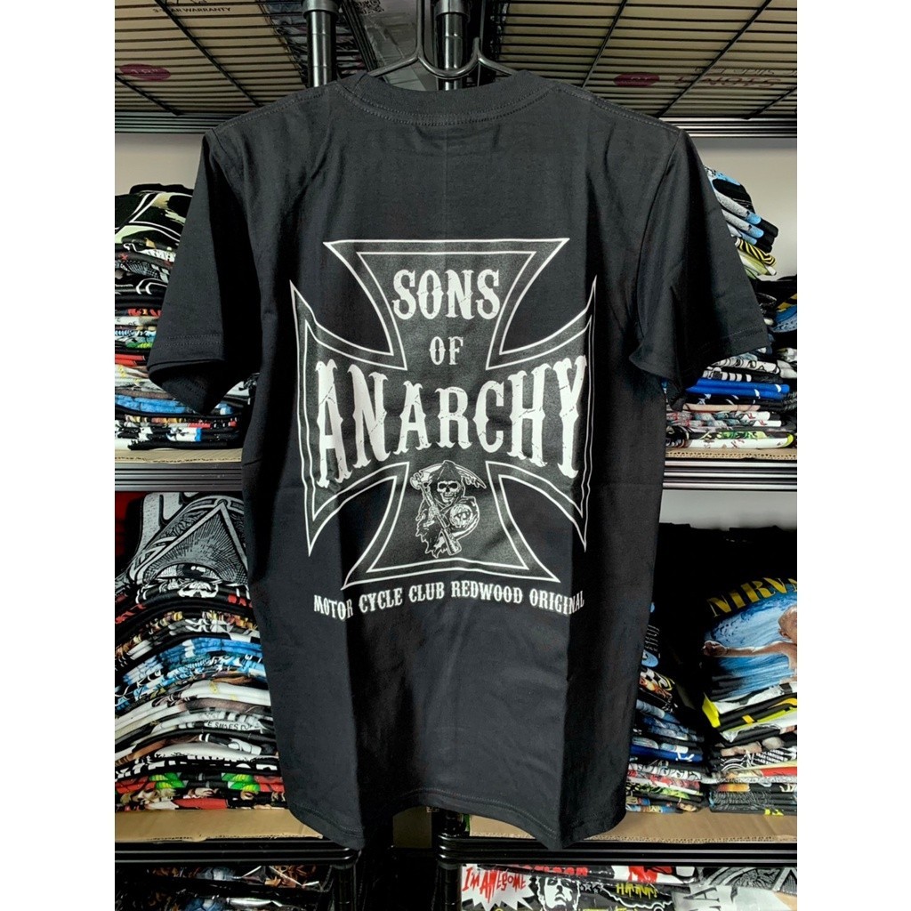เสื้อยืดวงร็อค Sons of Anarchy 3 ซันออฟอนาชี ซัน ออฟ อะนาชี เสื้อวินเทจ sons