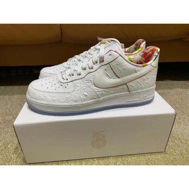 Nike High Quality Nike Air Force 1 Low CNY Chinese New Year Limited Paper-Cutting Embossed CU8870-117
