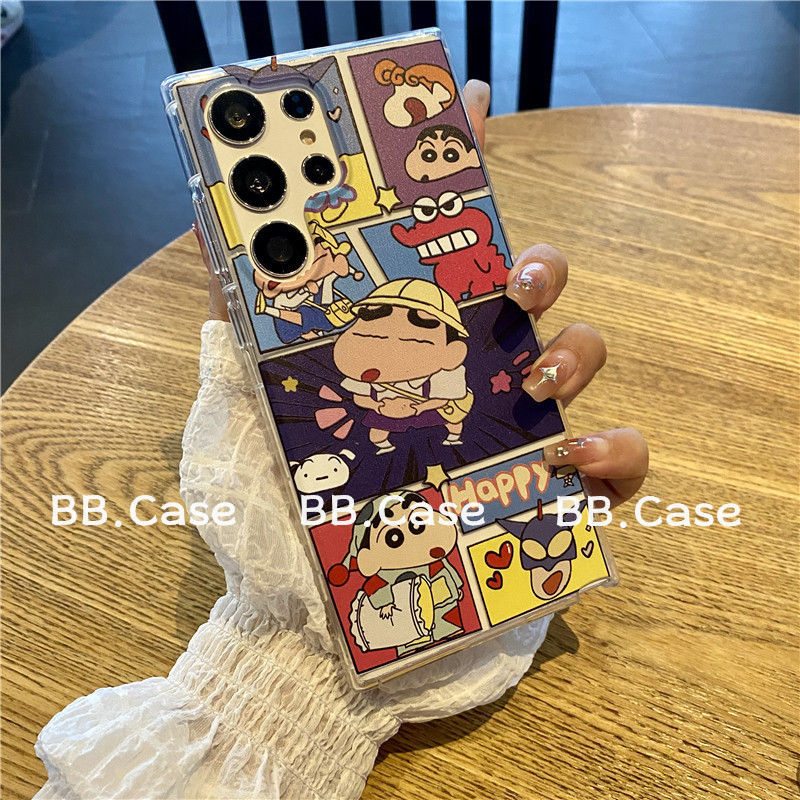 ขายดี เคส Phone Case VIVO V30 Pro V29 V29e V27 V27e V25e V25 Pro V23 V23e 5G 4G เคสโทรศัพท์ มือถือ Tpu นิ่ม ลายการ์ตูนชินจังน่ารัก สร้างสรรค์ สําหรับ Cover 2024