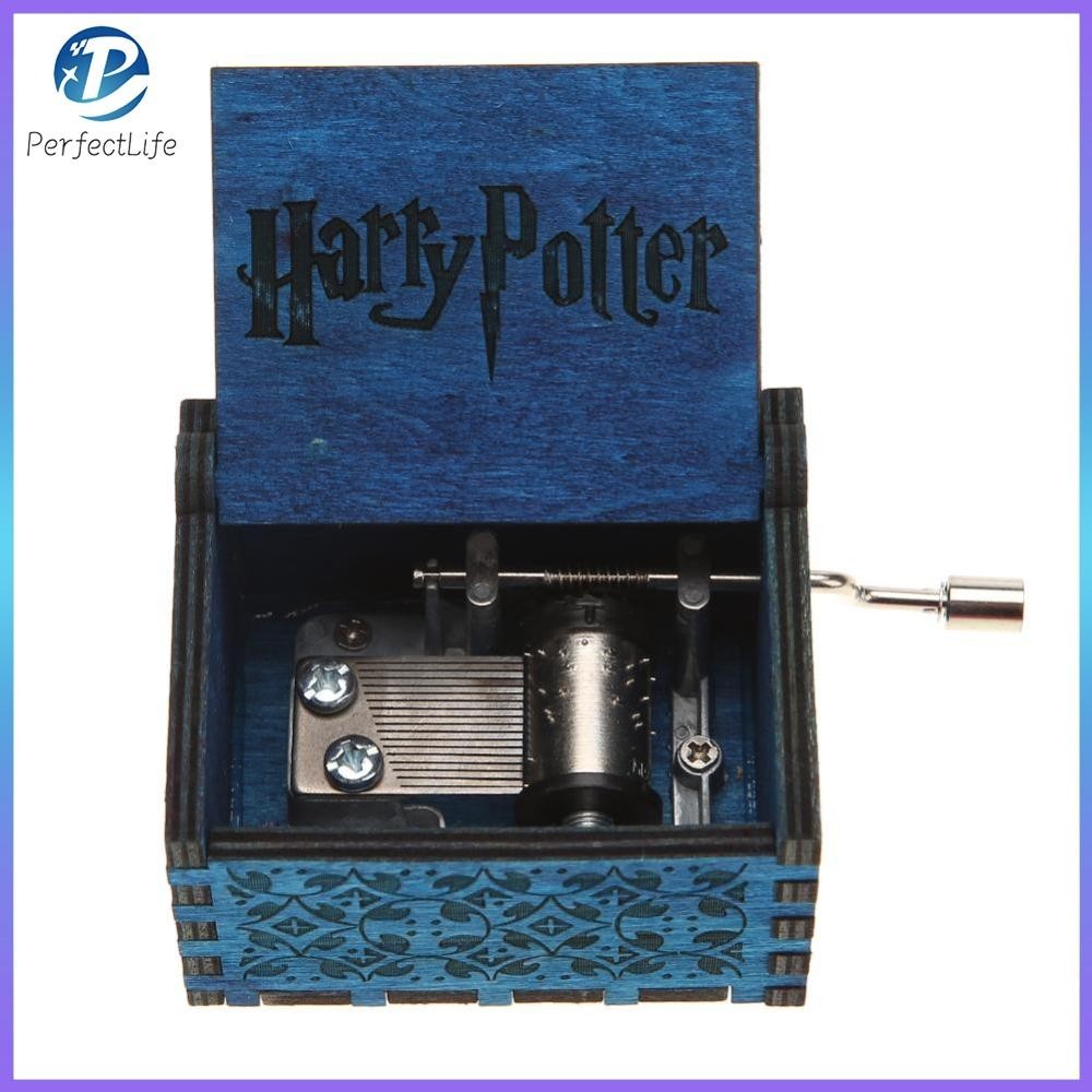 🚚การจัดส่งในประเทศไทย🚚Harry Potter Game of Thrones Star Wars กล่องดนตรีไม้ สไตล์วินเทจ กล่องดนตรีไม้ตั้งโต๊ะ สไตล์เรโทร สําหรับตกแต่งวันเกิด คริสต์มาส - รูปที่ 4