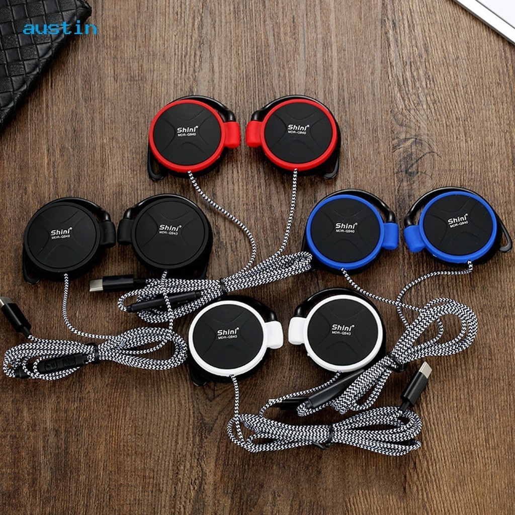 [AY] หูฟังแบบมีสาย ไมโครโฟนตัดเสียงรบกวน HiFi ปรับระดับเสียงได้ Type-C TPE สําหรับเล่นเกม
