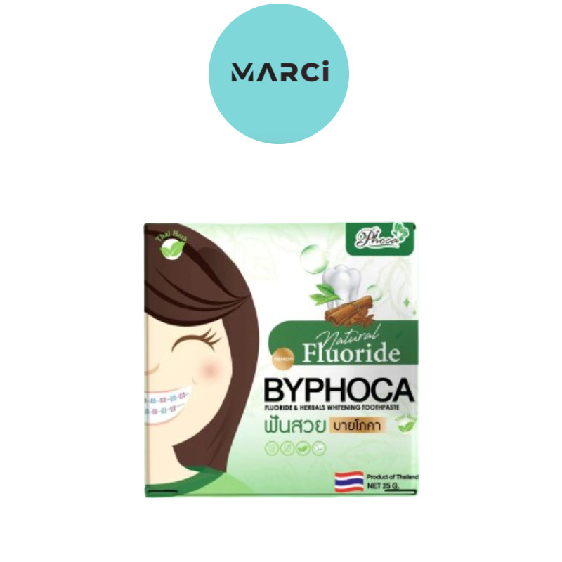 ยาสีฟันสมุนไพร ฟันสวย บายโภคา 25 กรัม สีเขียว/ ยาสีฟันสมุนไพร ฟันสวย บายโภคา 25 กรัม สีฟ้า