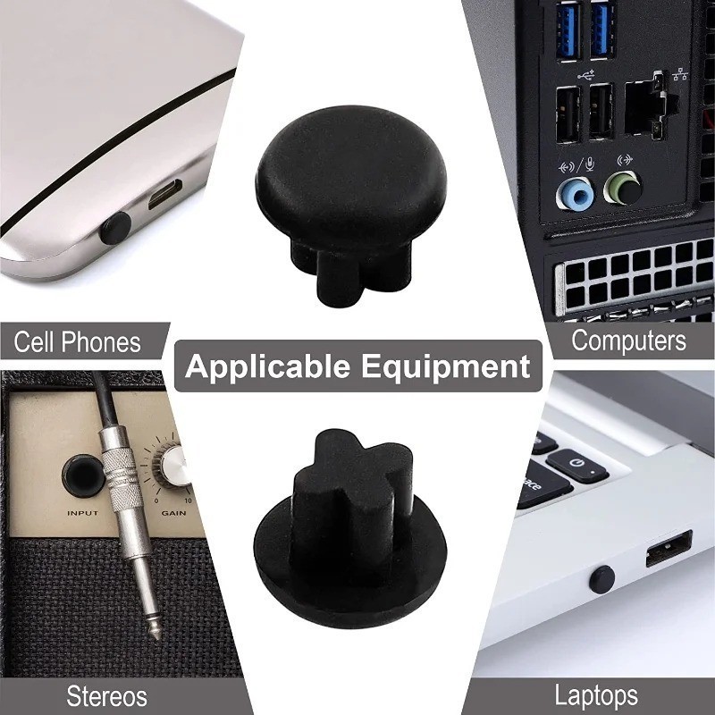 [ Featured ] อุปกรณ์ป้องกันพอร์ตชาร์จ - ปลั๊กกันฝุ่น - ฝาครอบกันฝุ่น - จุกปิดรูโทรศัพท์ - รูปที่ 6