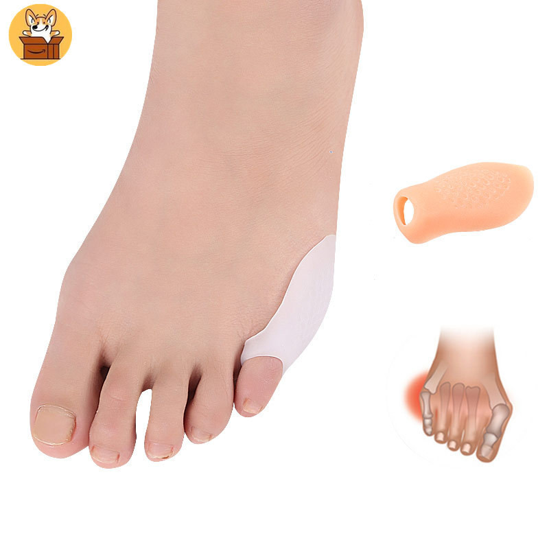 【Am-az】ค้อนซิลิโคนแยกนิ้วเท้า - แก้ไข Hallux Valgus และเล็บ - เจลดูแลเท้า 1 คู่
