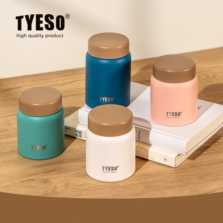 Tyeso แก้วกาแฟ ขนาดเล็ก เก็บความร้อน และเย็น TS-8764 8765 200 280 มล.