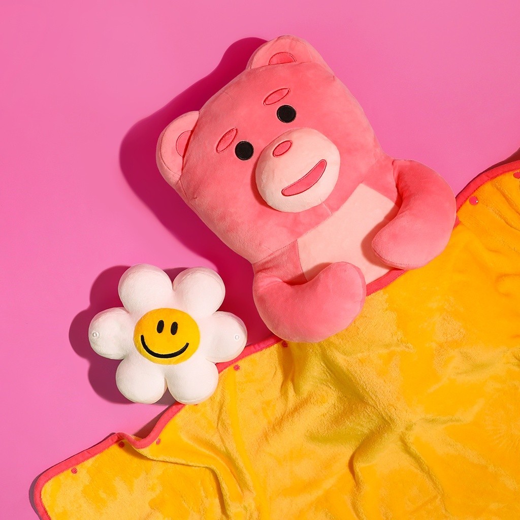 หมอนกันไรฝุ่น ลดเพิ่ม15% พิมพ์ HLMAR2 / Bellygom x Wiggle Wiggle - Pillow Blanket หมอน+ผ้าห่ม