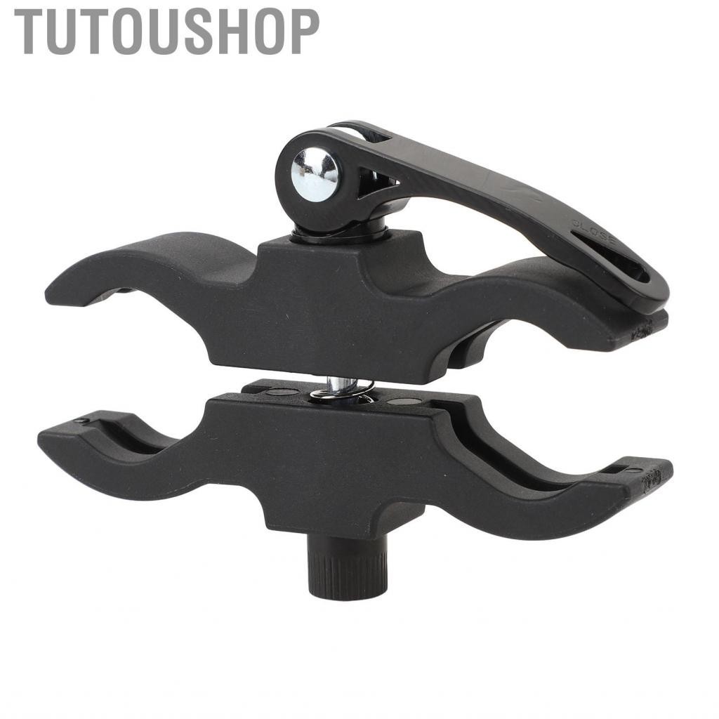Tutoushop Bike Lamp Mount Holder Clip 25‑35mm Adjustable Front Mounting Clamp