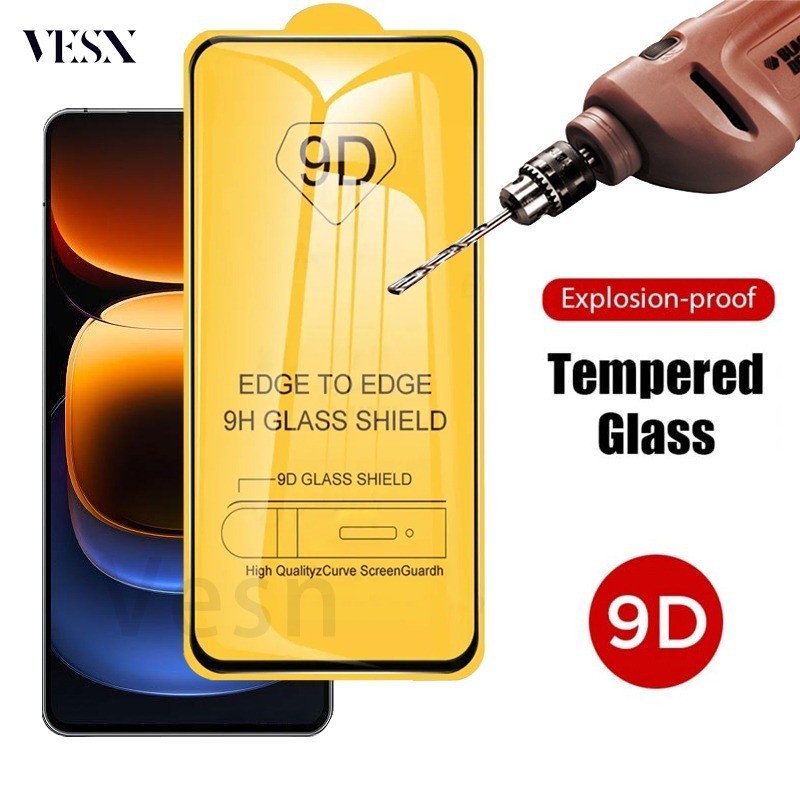 9D ฟิล์มกระจก เต็มจอ VIVO iQOO 13 12 11 10 Z9 Turbo Z9x Z7 Neo 10 9 8 7 SE Pro 4G 5G 2024