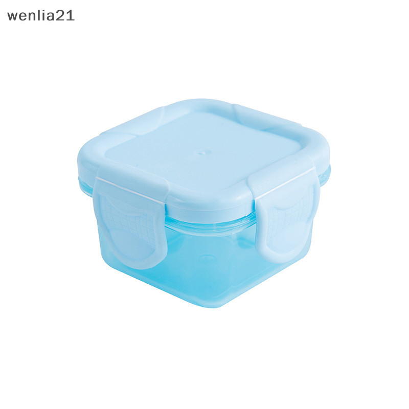 [wenlia21] กล่องพลาสติก กันรั่ว ใช้ซ้ําได้ 60 มล. สําหรับเก็บอาหาร