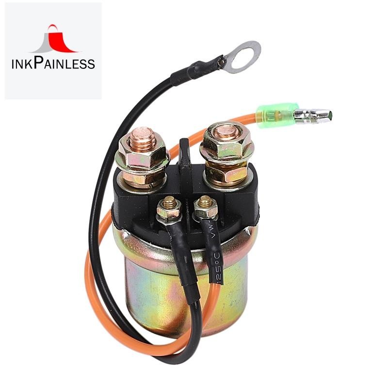 【inkpainless 】รีเลย์สตาร์ทเตอร์โซลินอยด์ สําหรับ Yamaha WAVERUNNER 1981-2001 650 701 760 800 1100 1200
