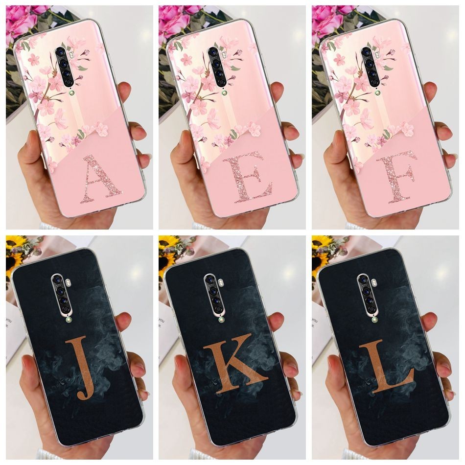 เคสซิลิโคนนิ่ม ลายดอกไม้น่ารัก สําหรับ OPPO Reno2 Reno2 F Reno2 Z Reno 2 2F 2Z