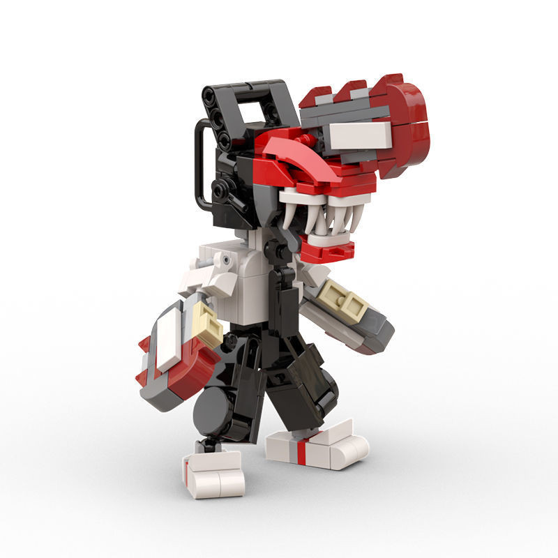 บล็อกตัวต่อเลโก้ รูปมนุษย์เลื่อยยนต์ และหอคอยเลโก้ Demon Pochi ขนาดเล็ก ของเล่นสําหรับเด็ก