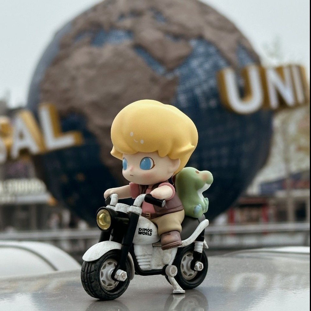 P POPMART dimoo Jurassic World Run ฟิกเกอร์ลิฟท์ ของขวัญ ของเล่นสําหรับเด็ก