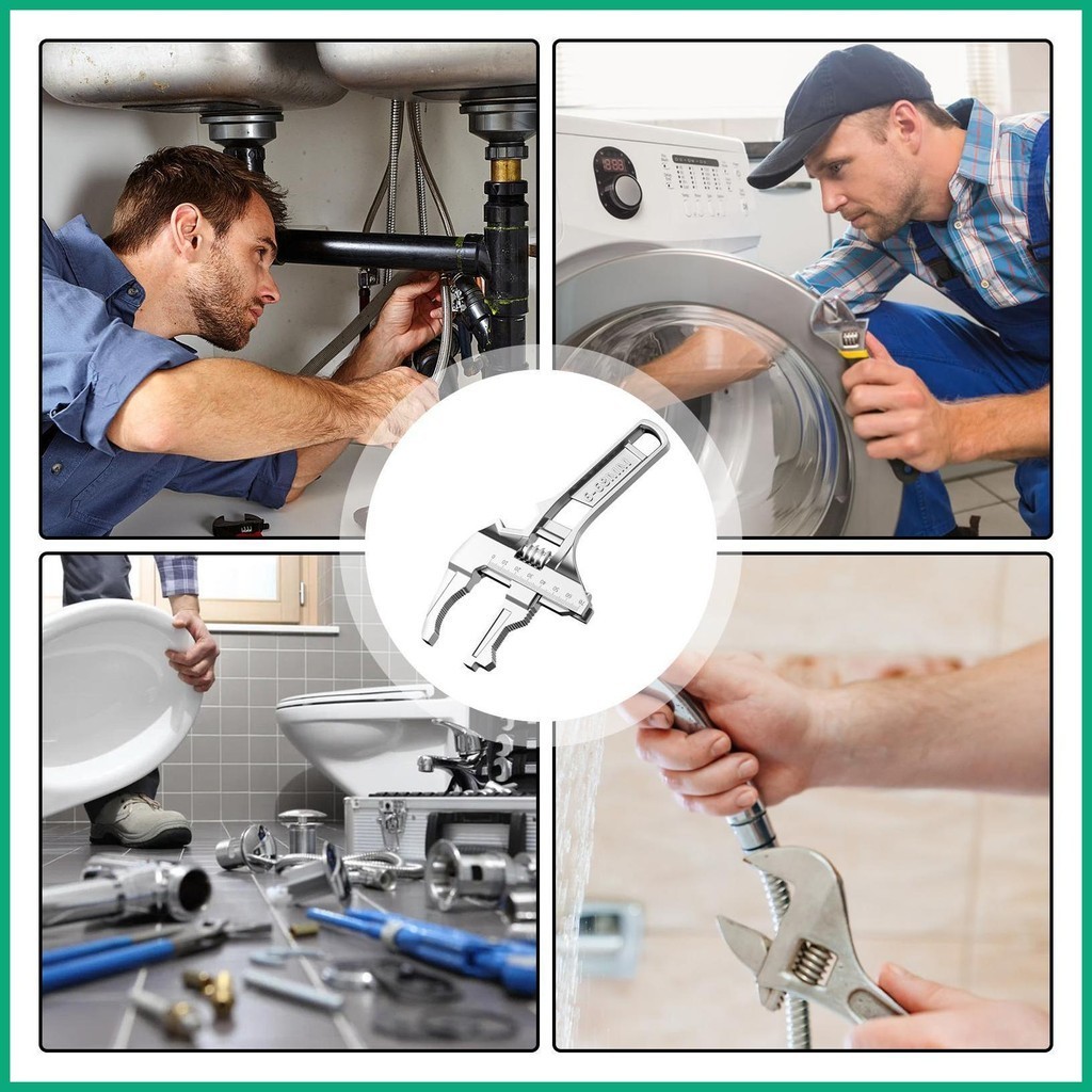 ประแจอ่างล้างจาน อเนกประสงค์ ปรับได้ สําหรับอ่างล้างจาน - รูปที่ 2