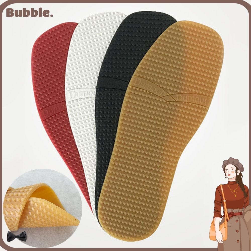 Bubble สติกเกอร์ยาง กันลื่น มีกาวในตัว คุณภาพสูง สําหรับซ่อมแซมรองเท้า 1 คู่