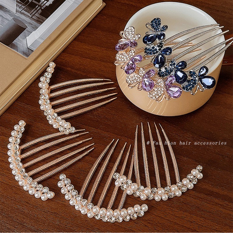 แฟชั่น High-End ใหม่สุภาพสตรีจีน Hairpin 2025 สไตล์ใหม่ All-Match Hairpin Headdress
