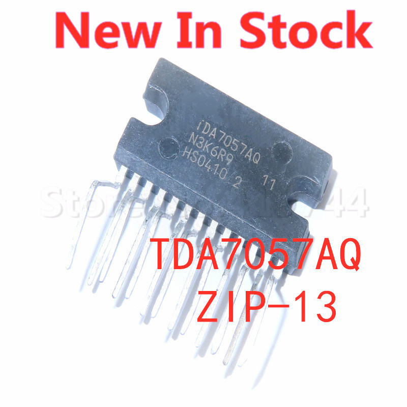 1 ชิ้น/ล็อต 100% คุณภาพ TDA7057AQ TDA7057 ZIP-13 เครื่องขยายเสียงในสต็อกใหม่เดิม