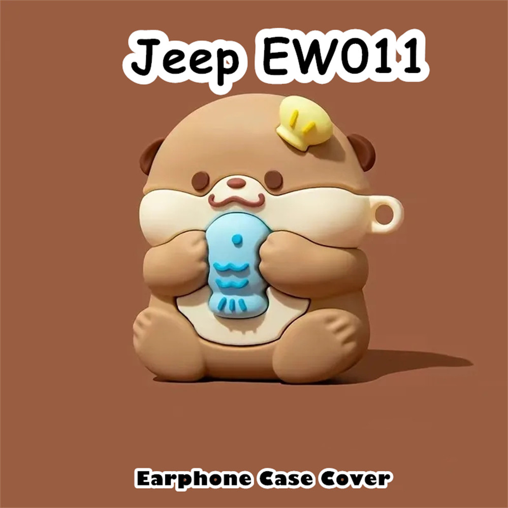 Trend Frontfor Jeep EW011 Case Casing Soft Silicone Headphone Case Super Cool Cartoon NO.3